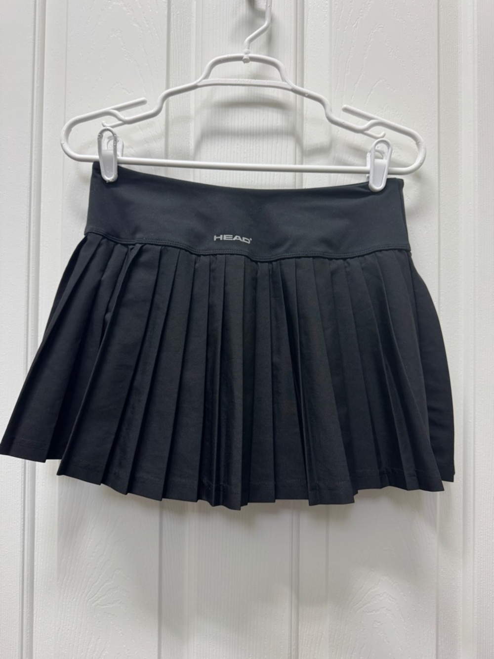 Head Black Pleated Tennis Skort